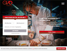 Tablet Screenshot of gvo-personal.de